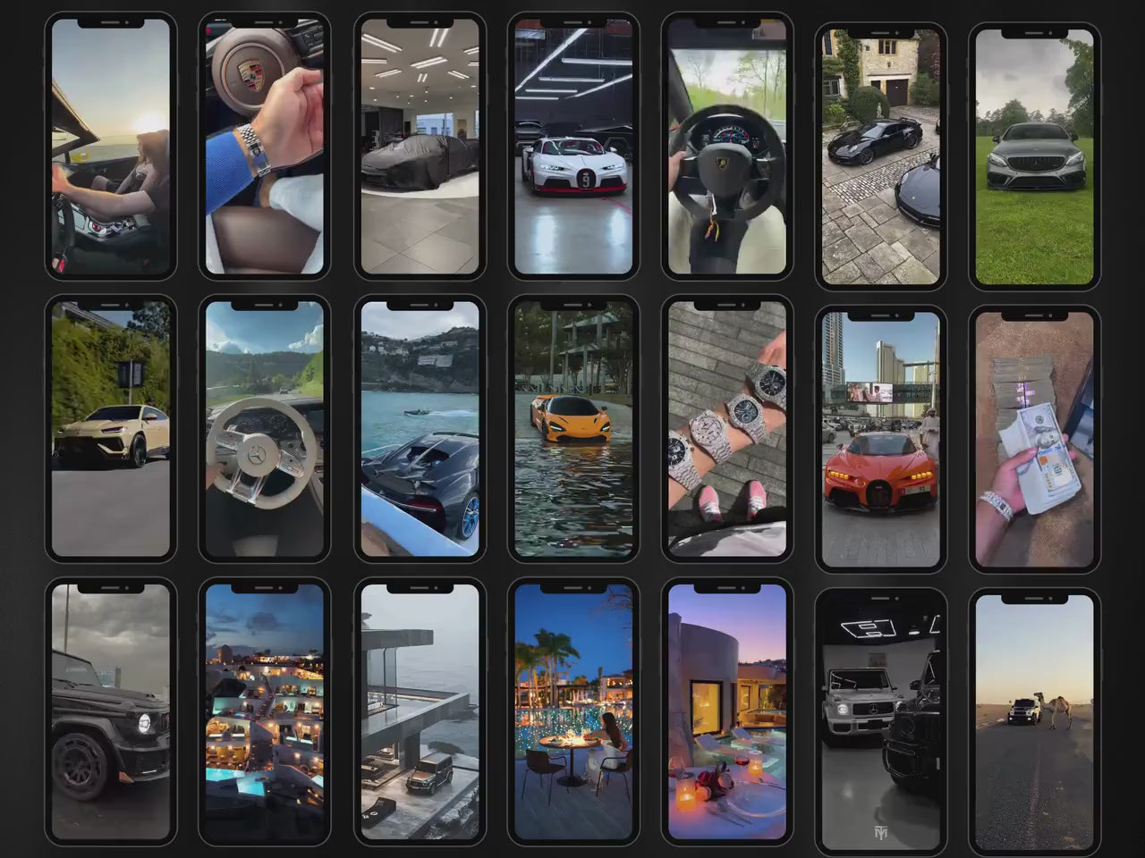 30,000 Luxury B-Roll Clips - Viraliza Tu Contenido Al Instante